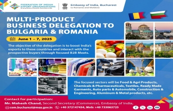MULTI-PRODUCT BUSINESS DELEGATION TO ROMANIA BY FIEO
